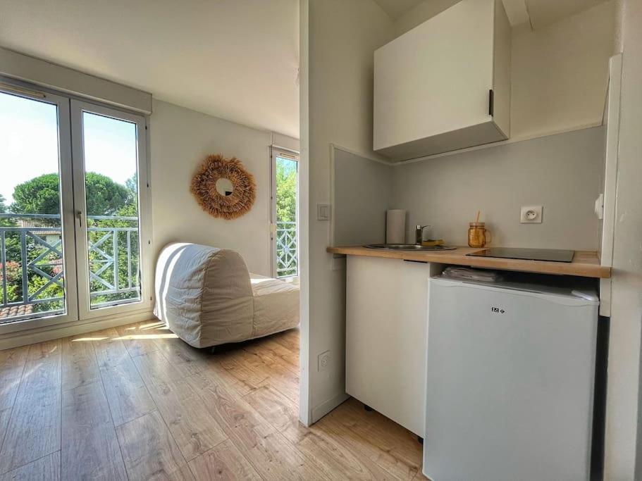 Studio Refait A Neuf Avec Parking Toulouse Buitenkant foto